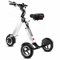 Petit Scooter Mobile Pliable Réglable Tricycle Électrique 1 Siège Mâle Femelle de Haute Qualité