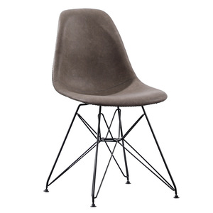 Modern Minimalist <b>Dining</b> <b>Chair</b> Nordic Style Upholstered Metal Frame Adult Use Study Room - Product Image 5