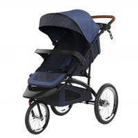 Poussette de jogging de bonne qualité pour bébé, système de voyage, pliable, de luxe, sûr et confortable, à 3 roues