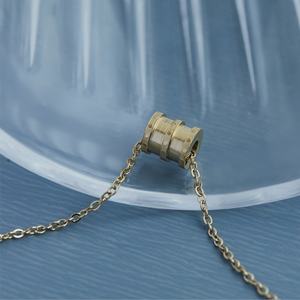 Collar con Colgante de Cintura para Mujer Xiao Man, Simple y Versátil, Chapado en Oro de 18K, Cadena de Acero Inoxidable, Joyería de Moda - Product Image 5