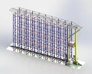 Sistemas ASRS de recuperación de almacenamiento automático personalizados de acero de alta calidad