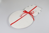 Assiette à dîner en marbre COSEN Luxury Modern Snowman, planche à découper pour fromage, couleur bois naturel, origine Jiangxi, durable, multifonctionnelle