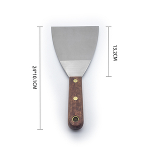 Rascador de parrilla de borde inclinado de acero inoxidable de grado Industrial, raspador de plancha Flexible para barbacoa, cocina <span class=keywords><strong>y</strong></span> uso en restaurantes - Product Image 3