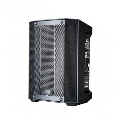 Ginetta-08-1 8" Battery PA Speaker 150W RMS 3CH Mixer 2 Mic Preamp Portable Stage Monitor