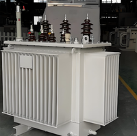 Trois transformateurs immergés dans l'huile S9 10KV/11KV - Faible perte, économie d'énergie, enroulement 100% cuivre, 50/60Hz pour réseau électrique industriel