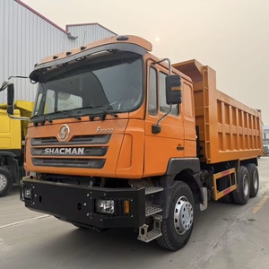 Camion benne d'occasion Shacman F3000 6x4 Diesel 10 roues 375 CV pour travaux miniers intensifs Euro4 LHD Boîte de vitesses FAST Caméra arrière - Product Image 1
