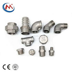 De Class150 cañerías de acero inoxidable <span class=keywords><strong>304</strong></span>, 316 NPT BSP con rosca macho y hembra accesorios de tubería de Plomería - Product Image 1