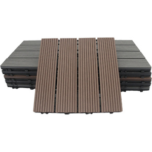 Dalles de <span class=keywords><strong>terrasse</strong></span> en WPC modernes à faire soi-même, écologiques, imperméables, antidérapantes, revêtement de sol durable, <span class=keywords><strong>terrasse</strong></span> extérieure, patio, jardin - Product Image 1