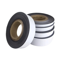 Bande magnétique adhésive double face 3M pour rouleau de bricolage Rouleau magnétique flexible en néodyme à longue bande magnétique permanente