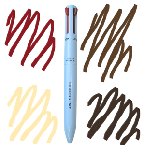 Stylo de <span class=keywords><strong>maquillage</strong></span> 4 en 1 étanche de marque privée retouche <span class=keywords><strong>crayon</strong></span> à sourcils 4 couleurs Eyeliner Lip Liner Highlight stylo de <span class=keywords><strong>maquillage</strong></span> quatre en un - Product Image 5