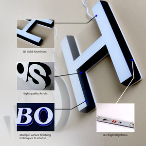 Letrero LED Programable a <span class=keywords><strong>Precio</strong></span> de Fábrica, Decoración de Pared para el Hogar en MDF Cortado con Láser, Forma Personalizada, Luz de Bienvenida para Tienda, Firesunny - Product Image 3