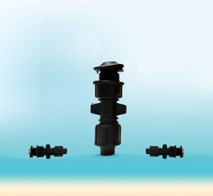 Conector de Riego por Goteo Watersun de Plástico ABS Resistente, Válvula de Control de Flujo de Agua, Accesorio de 16 mm para Sistemas de Tuberías Agrícolas - Product Image 3