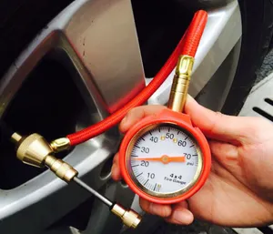 Customized Heavy Duty Automatic Tyre Deflator Pressure Gauge With Special Chuck 0-60/75/100psi