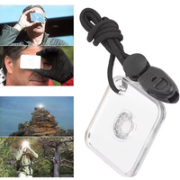 Miroir de signalisation solaire tactique portable carré Zhejiang pour survie en extérieur, lentille réflectrice d'urgence SOS