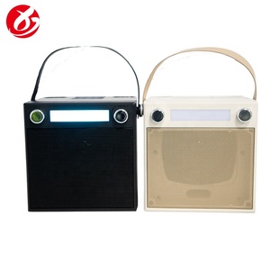 Wholesale All-in-One RGB LED Plastic HiFi Sound <strong>5</strong>.3 Kids &amp; Adults Karaoke Subwoofers Portable <strong>Speaker</strong> with Dual Mics - Product Image 6