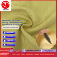 Tissu ignifuge en Kevlar Aramide Telon_ en gros, tissu résistant aux hautes températures et à l'usure, pour vêtements de protection incendie et combinaisons