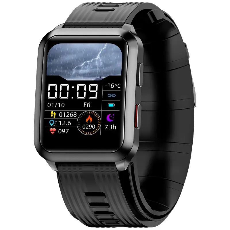 Smart Watch Osram Bloedzuurstofsensor Smart Watch P60 Pro Luchtpomp En Airbag Om De Temperatuur Van De Bloeddrukmeter Onder Druk Te Zetten