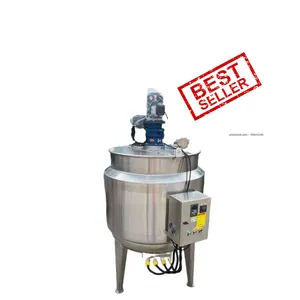 Machinery Industrial 500L Food Grade Stainless Steel Tank Mixing Equipment With Agitator cheap price heating