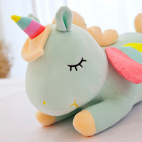 Peluche licorne ciel étoilé de style créatif, populaire sur les réseaux sociaux, poupée en tissu pour enfants, coussin, cadeau d'anniversaire