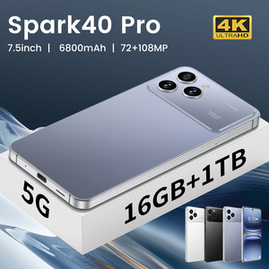 Teléfono Móvil Inteligente Spark 40 Pro 2026, Configuración Alta de 16GB+128GB, Popular, Android 15, 5G, para Juegos - Product Image 6