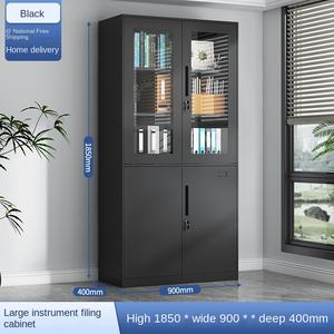 Archivador de Oficina Moderno y Estrecho, de Acero, para Libros y <span class=keywords><strong>Archivos</strong></span> con Datos Financieros, Certificado, Diseño Ajustable para Sala de Estar - Product Image 6