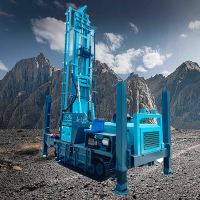 Équipement de forage de puits d'eau profonde de 350 m avec système de contrôle hydraulique complet