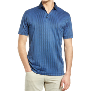 Camiseta Polo de Golf para Hombre de Alta Calidad, con Estampado Elástico, Marca Bordada, Fabricante, 300gsm, Logotipo Personalizado - Product Image 1