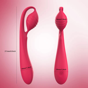 Nouveau design, vibrateur clitoridien vert G-Spot, 10 fréquences de vibration, 100% étanche, rechargeable par USB, masseur en silicone pour femmes adultes - Product Image 2