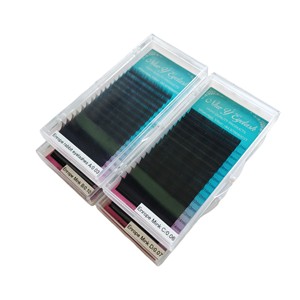 0.15 plateaux d'extension de cils classique noir mat fournitures d'extension de cils plateaux de cils de vison logo personnalisé fabriqué au Viet Nam - Product Image 5