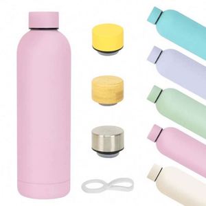 Bouteilles isothermes à double paroi avec logo personnalisé, 350 ml, 500 ml, petite ouverture, en acier inoxydable, bouteille d'eau de sport pour les voyages - Product Image 6