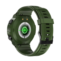 Yuniq Herzfrequenz-Schlaftracker Fitness-Tracker TFT Volltouchscreen Wasserdicht 3 ATM Silikon Smartwatch KI-Medizinische Diagnose