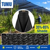 Premium TUNIU Heavy Duty Zonwerend Net voor Groentenkas, Tunnelzonwering, HDPE UV-bestendig, Landbouwafdekking