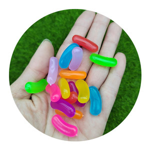 100 PIÈCES Bonbons Gélifiés Arc-en-ciel en Résine, Breloques pour Slime, Mini Bonbons <span class=keywords><strong>QQ</strong></span>, Accessoires DIY Alimentaires, Jouet pour Enfants, Remplissage pour Slime - Product Image 5