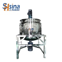 Tanque de Mezcla Sanitario con Calentamiento a Vapor, Tanque Interior Pulido a Espejo para Mezclar y Almacenar Perfumes y Aceites Esenciales