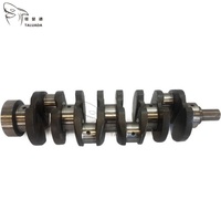 Old 4JJ1 Forged Steel Engine Crankshaft 4JJ1-T 892190927 Construction Machinery Engine Part 1 Year Warranty