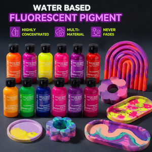 Colorante liquido fluorescente a base d'acqua ad alta concentrazione di TIMESRUI colorante Non sbiadito per Jesmonite artigianale e artigianale - Product Image 1