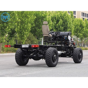 बड़ी पावर 300hp डीजल, 5t पेलोड, 3800mm <span class=keywords><strong>wb</strong></span> खाली कैनवास 4x4 पिक-अप चेसिस विशेष वाहन के लिए - Product Image 2