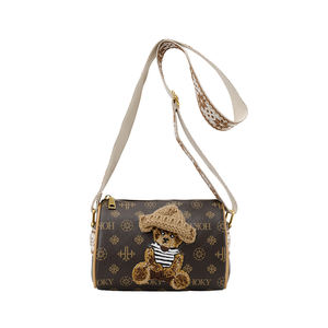 Nouveau Sac à Bandoulière Femme Vintage 2026 à Motif Géométrique en PU avec Fermeture Éclair, Portable et Anti-Vol pour Usage Quotidien - Product Image 1