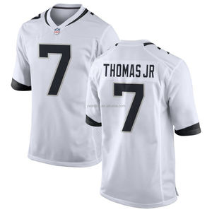 Jersey Jacksonville pria 2024 kaus sepak bola Amerika kustom logo pakaian olahraga seragam Throwback pemuda bordir dijahit - Product Image 3