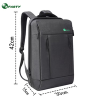 Sac à dos d'affaires pour ordinateur portable, design personnalisé, anti-vol, étanche, avec port de charge USB