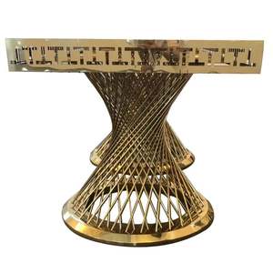 ชุดแท่นหินแกรนิตสีทองสำหรับทำเล็บ,โต๊ะทานข้าวหินอ่อนบิสโทรคาเฟ่หัวเตียงบาร์หินแกรนิตสีทอง - Product Image 4