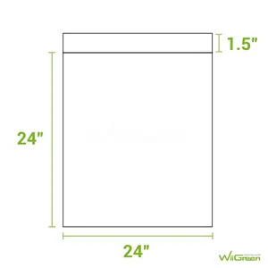 Sobres de correo de polietileno impermeables gruesos personalizados de calidad superior 2,5 Mil Promoción de supermercado Envío de mensajería Comestibles - Product Image 2