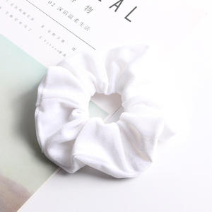 Chouchous pour cheveux Premium Velvet Scrunchy Elastic Hair Bands pour filles, Women Hair Accessories - Product Image 6