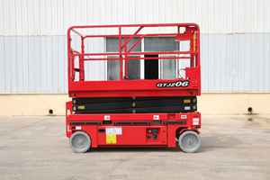 ลิฟต์ยกแบบกรรไกรเคลื่อนที่ได้6-14ม. 230-550กก. แพลตฟอร์มลิฟต์ยกของไฮดรอลิกเคลื่อนที่ได้ด้วยตนเองขนาด6-14ม. 320กก. - Product Image 3