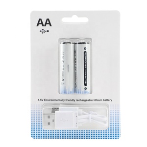 Cuanen Baterai Isi Ulang Sel Litium No. 5 UKURAN AA Kustom 1.5V untuk Sikat Gigi Elektrik - Product Image 1