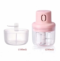 C415 Smart Home Mini Stamper Knoflookmixer Usb Draadloze Elektrische Plantaardige Vleesmolen Gemakkelijk Schoon Te Maken Voedsel Chopper Keukengereedschap