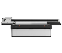 Imprimante d'étiquettes UV à plat AMO avec 4 têtes d'impression Konica KM1024i, entièrement automatique, pour papier flexible effet coquille d'œuf, encre UV 1200 dpi, recto-verso automatique, Nouveau modèle 1