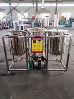 Machine de filtration et de raffinage d'huile de palme, raffinerie d'huile brute, dégommage, déphosphoration et décoloration d'huile d'arachide et de soja