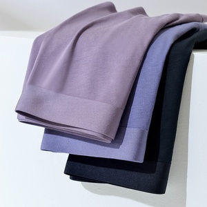 กางเกงในบ็อกเซอร์ผ้าฝ้ายเอวสูงของผู้ชายกางเกงบ็อกเซอร์ผ้าคอตตอนแท้ดูดซับเหงื่อสวมใส่สบายแห้งเร็ว - Product Image 4