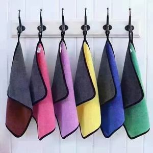 Serviettes de séchage et de polissage pour voitures en polaire corail, marque privée OEM, vente en gros - Product Image 2